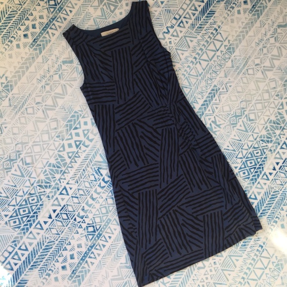 LOFT Blue Tank Dress - Picture 3 of 6